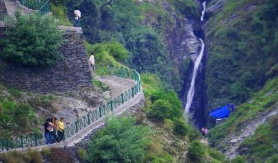 Bhagsu Waterfall famous waterfalls in india